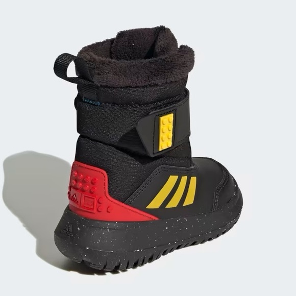 Adidas X Lego Winterplay Boots, Black/Yellow/Red - Picture 5 of 10